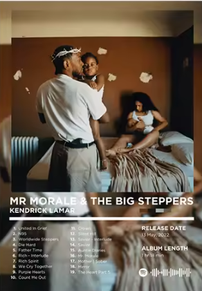 MR MORALE & THE BIG STEPPERS Poster