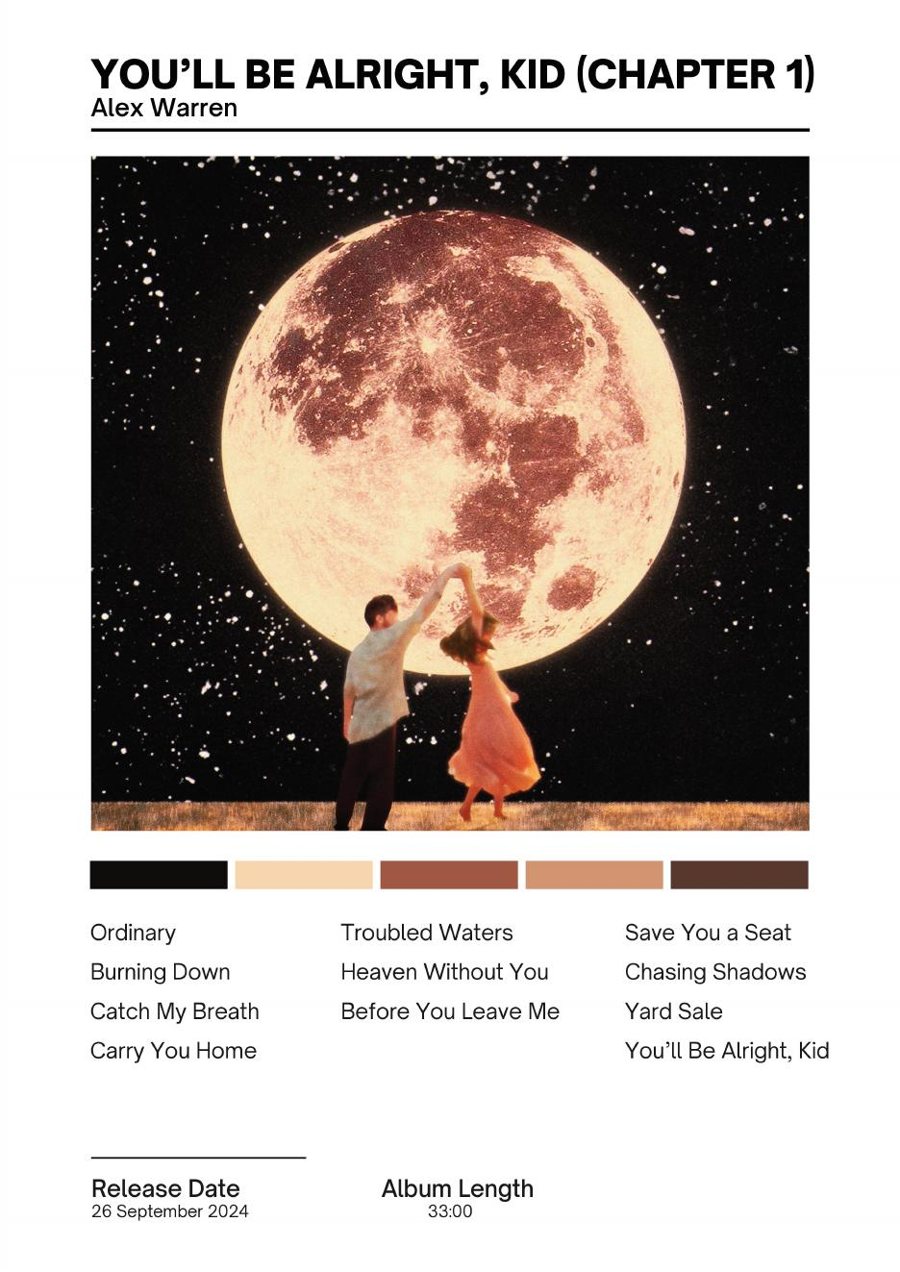 Alex Warren — You'll Be Alright, Kid (Chapter 1) music print