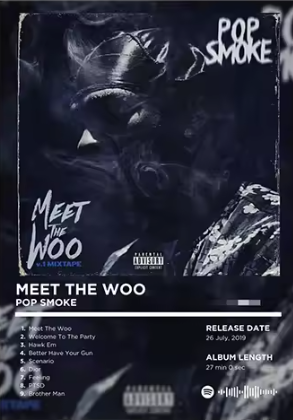 MEET THE WOO Poster