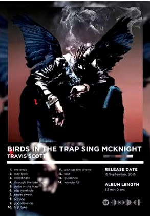 BIRDS IN THE TRAP SING MCKNIGHT Poster