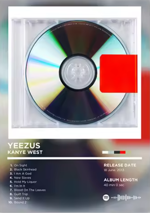 YEEZUS Poster