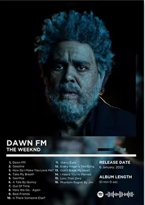 DAWN FM Poster