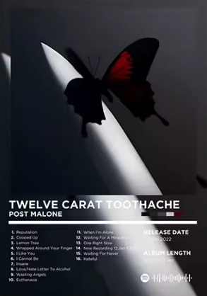 TWELVE CARAT TOOTHACHE Poster