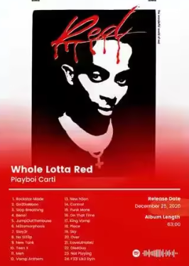 WHOLE LOTTA RED Poster