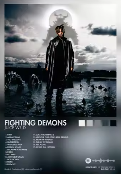 FIGHTING DEMONS Poster