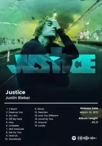 JUSTICE Poster