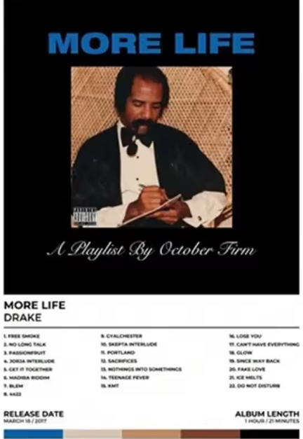 MORE LIFE Poster